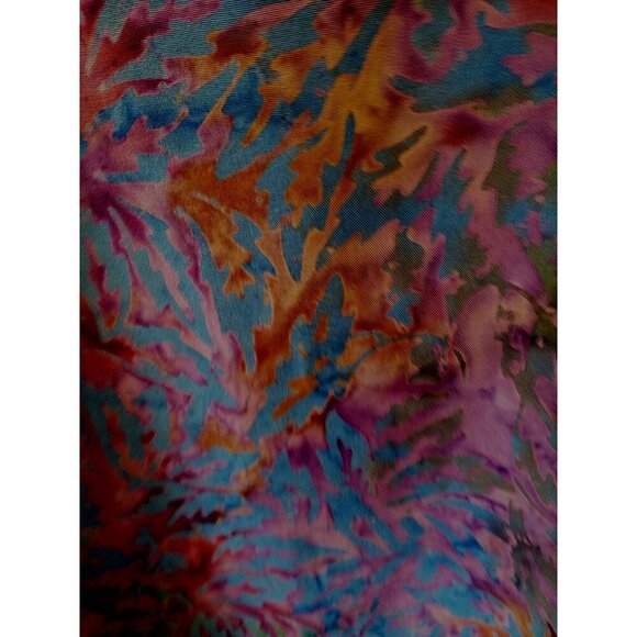 Endeavour Trading Womens Maxi Dress Sleeveless Smocked Sides Zipper V-Neck - XXL - Picture 4 of 9